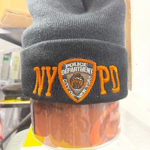 NY police winter cap like new